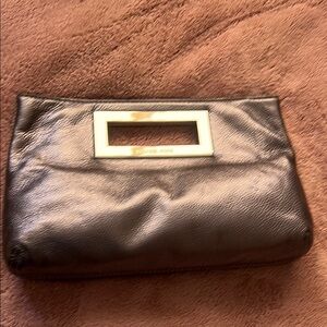 Michael Kors Black Clutch with Modern Design